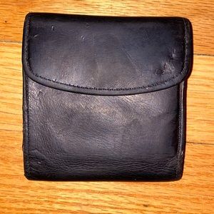 Coach Black Leather Wallet